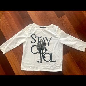 Zara “Stay Cool” Sweater